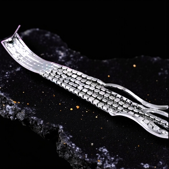 🆕️Dazzling Rhinestone Silver Plated Party Drop Earrings | 925 Sterling Posts - Picture 10 of 16